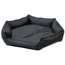 GO GIFT Łóżko dla zwierząt XXL Grafitowe 90