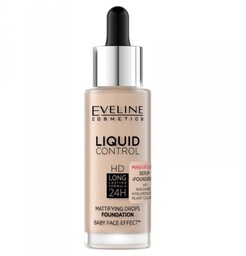 EVELINE Liquid Control HD Podkład do twarzy 010