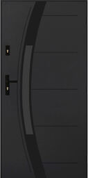 Ciepłe Drzwi Zewnętrzne SATURN 03 80/90 cm Czyste