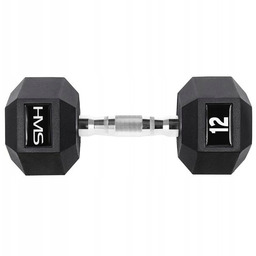 Hantle powlekane/gumowane stałe Hms 1x 12 kg