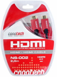 Conotech Kabel Hdmi NS-002 ver. 2.0 - 2m