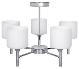 ACTIVEJET Lampa sufitowa AJE-Mira 5P Biało-srebrny