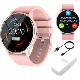 Smartwatch damski dziewczęcy Rubicon RNCF16 Rozmowy Trening Zdjęcia