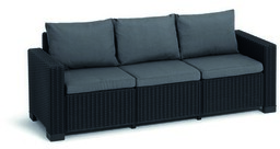 KETER Sofa California Grafit-Jasny-Szary