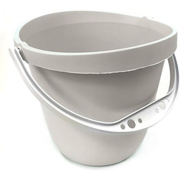 Ecoplast 9-litrowy wiadro z wytrzymałym uchwytem, lawenda/różowy/zielony, 17