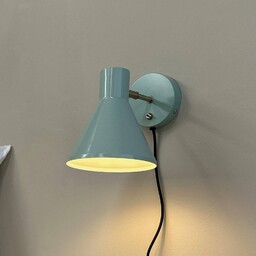 Dyberg Larsen lampa ścienna Sleep, miętowa zieleń, Ø