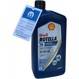 Olej 5W-40 SHELL ROTELLA T6 API SERVICE CJ-4