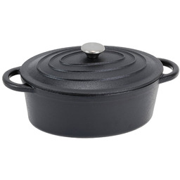 Brytfanka Gęsiarka Żeliwna Indukcja garnek Żeliwny z pokrywką