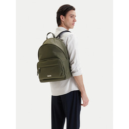 Saszetka Calvin Klein Sleek Round Backpack LV04D3143G Zielony