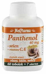 Panthenol - 40 mg, 67kaps