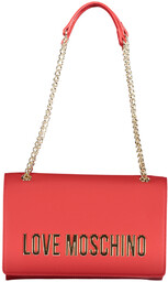 CZERWONA TORBA DAMSKA LOVE MOSCHINO