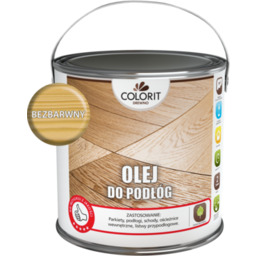 Olej do podłóg Bezbarwny 2,5 l Colorit Drewno