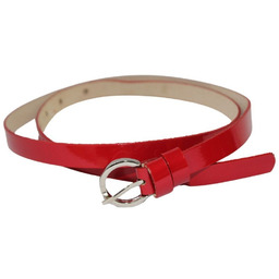 Pasek Damski Skórzany Gładki GRETOS (PL) 15 mm