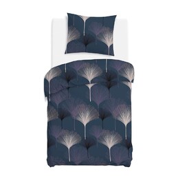 Darymex Pościel satynowa 140x200 Dmuchawce granatowa 1550/1 Satynlove