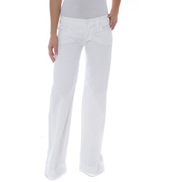 SPODNIE PHARD BIAŁE DAMSKIE