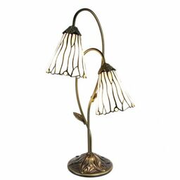 Lampa Stołowa Tiffany Kwiaty B Clayre & Eef