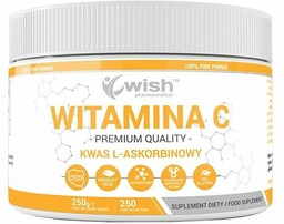 Wish Witamina C Kwas L-askorbinowy w proszku, 250