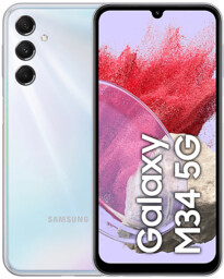 Smartfon SAMSUNG Galaxy M34 5G 6/128GB Srebrny (Silver)