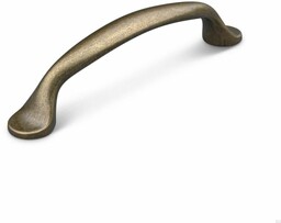 Uchwyt meblowy podłużny Barletta 96 Metalowy Oksydowany