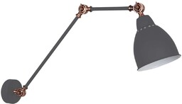 Kinkiet LAMPA ścienna SONNY MB-HN5011-1-B Italux metalowa OPRAWA