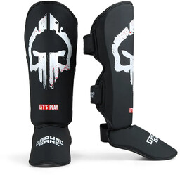 Ground Game Ochraniacze Na Piszczele "Skullz" Black