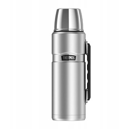 Termos Thermos 1,2L Silver srebrny z uchwytem stal