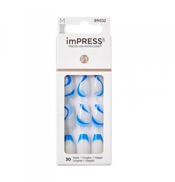 KISS Sztuczne Paznokcie samoprzylepne imPress - Mesmerize 1op.(30szt)