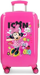 Disney Enjoy Minnie Icon walizka kabinowa, różowa, 34