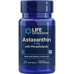 Astaksantyna z Fosfolipidami 4 mg, Life Extension, 30