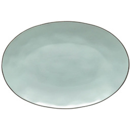 Costa Nova Talerz owalny Stacked Organic Sky 45