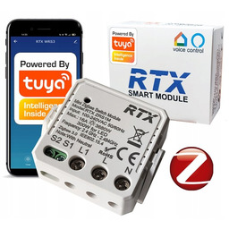 Tuya - jednokanałowy mini przekaźnik 16A - ZigBee