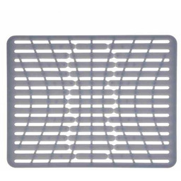 OXO-Mata do zlewu 28x32cm. Silikon szara GoodGrips