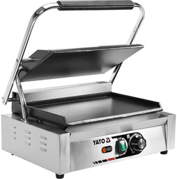ELEKTRYCZNY GRILL KONTAKTOWY PANINI W PEŁNI PŁASKI 44CM