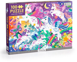 Mudpuppy Puzzle Magiczne jednorożce 100 elementów 5+