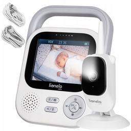 Niania elektroniczna kamera Nagrywanie 350m 3xZOOM Lionelo Babyline