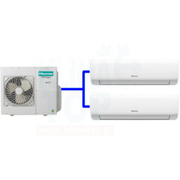 Klimatyzator ścienny multisplit Hisense WINGS do pomieszczeń max