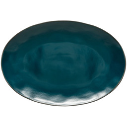 Costa Nova Talerz owalny Stacked Organic Deep Sea