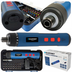 Wkrętak Akumulatorowy 4V Ekektryczny Śrubokręt 5Nm Zestaw Bitów