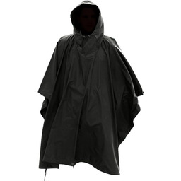 PLAIN BLACK WODOODPORNY Z KAPTUREM RIPSTOP US ARMY