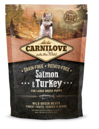 Carnilove Salmon & Turkey For Large Breed Puppies