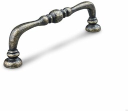 Uchwyt meblowy podłużny Bergamo 96 Metalowy Oksydowany