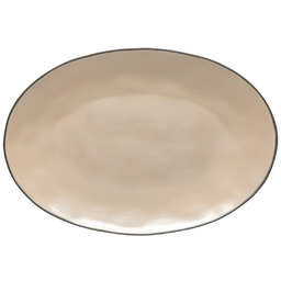 Costa Nova Talerz owalny Stacked Organic Cremini 45