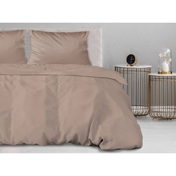 Greno Pościel satynowa jednobarwna Bielbaw Beżowa