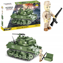Cobi 2279 Haubica Samobieżna H.m.c M8 Scott Klocki
