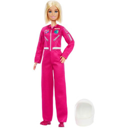 Barbie Kariera Astronautka Lalka, zdejmowany różowy skafander, buty