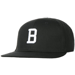 Czapka Snapback Letter B, czarny, One Size