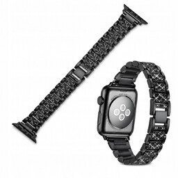 Bransoleta Apple Watch 38 40 41 mm Czarna