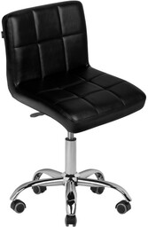Krzesło kosmetyczne Activeshop A-5299 czarne