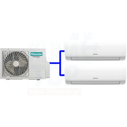 Klimatyzator ścienny multisplit Hisense WINGS do pomieszczeń max