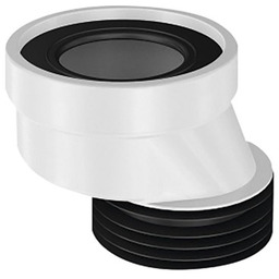 Redukcja WC ekscentryczna 40 mm -umożliwia dopasowanie miski